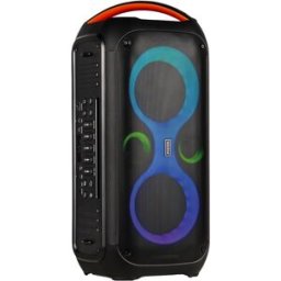Coluna Amplificada Portátil LED 2x 6,5" 180W BLUETOOTH/USB/SD + Microfone/Comando (CORE120) - FENTON