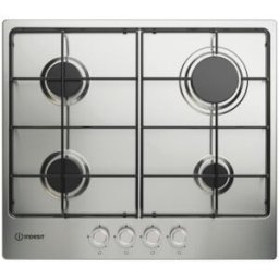 Placa a Gás THP 642 IX/I 1 4 Zonas (Inox) - INDESIT