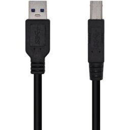 Cabo USB 3.0 A Macho - USB 3.0 B Macho p/ Impressoras (2 mts) - AISENS