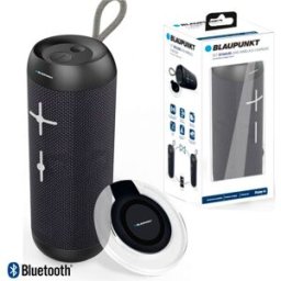 Coluna Portátil BLP1900 Bluetooth 14W c/ Carregador Indução Qi (Preto) - BLAUPUNKT