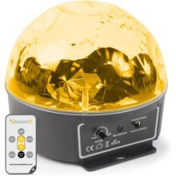 Projector de Efeito LED 6x 3W RGBAWP c/ Comando (MINI STAR BALL) - beamZ