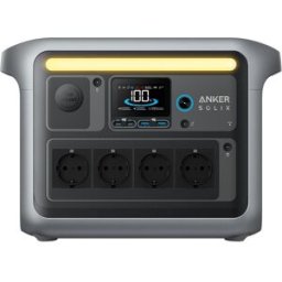 Bateria Portátil Solix C1000X 1056Wh 1800W (Preto/Cinzento) - ANKER