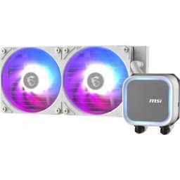 Water Cooler CPU MAG CoreLiquid A13 240mm ARGB All-In-One (Branco) - MSI