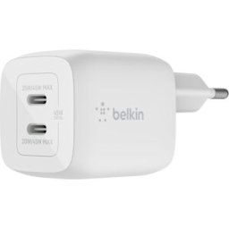 Carregador Duplo BoostCharge Pro USB-C 45W (Branco) - BELKIN