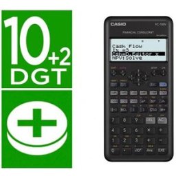 Calculadora Fc-100V Financeira 4 Linhas 10+2 Digitos Armazenamento Flash Calculo De Impostos