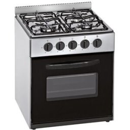 Fogão a Gás Butano/Propano 4 Zonas N 500 X ST 55L (Inox) - MEIRELES
