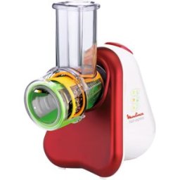 Picadora Multifunções DJ7535 Fresh Express "3-EM-1" (Red Ruby) - MOULINEX