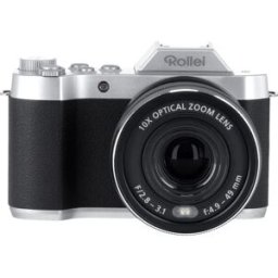 Câmara Fotográfica Digital Powerflex 10x Retro (Preto) - ROLLEI