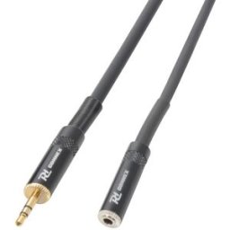 Cabo Jack 3,5mm Macho Stereo - Jack 3,5mm Fêmea Stereo (1,5 mts) - Power Dynamics CONNEX