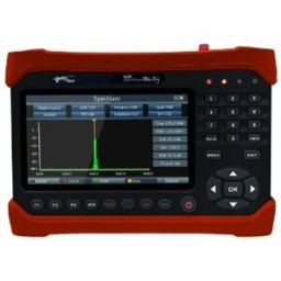 JOLLYLINE Medidor de Campo 7" Multi Sprectrum 10Bit p/ Sinais Terrestres, Cabo, Satélite e CCTV - Jolly Line