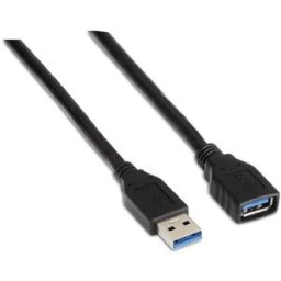 Cabo USB3.0 Macho - Fêmea (2 mts) - AISENS