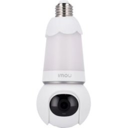 Câmara de Vigilância IP Exterior Wi-Fi Bulb Cam 3MP c/ Lâmpada LED E27 (Branco) - IMOU