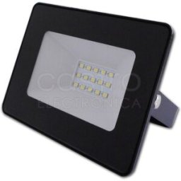 Projector LED SMD IP65 220VAC Branco Frio 6000K 10W 700Lm