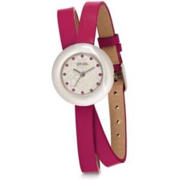 Relógio Analógico WF13F030SSP 28MM (Branco) - FOLLI FOLLIE