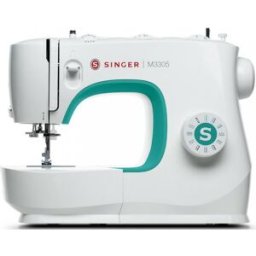 Máquina de Costura Semi-Automática M3305 (Branco) - SINGER