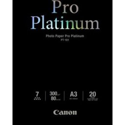 Papel Fotográfico A3 Pro Platinum (20 Folhas) - CANON