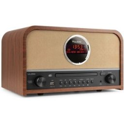 Rádio FM/BT/CD/DAB+/USB c/ Leitor de CD 40W (SALERNO) - AUDIZIO