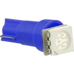 M-TECH Blister 2x Lampadas 1 LED SMD 12V T05 - Azul