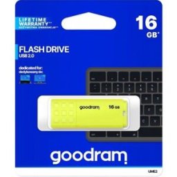Pen Drive USB 2.0 16GB UME2 (Amarelo) - GOODRAM