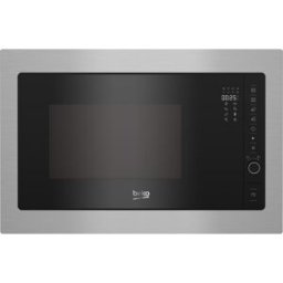 Microondas de Encastre c/ Grill 25L 1000W BMGB 25332 BG (Inox) - BEKO