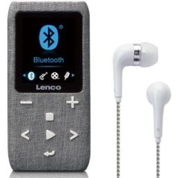 Leitor MP4 c/ Bluetooth XEMIO 861 8GB (Cinza) - LENCO