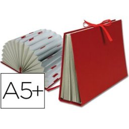 LIDERPAPEL Pasta c/ Fole A-Z, c/ 20 Divisorias, Quarto, Bordeaux