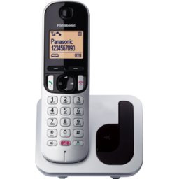 Telefone Fixo s/ Fios KX-TGC250SPS (Prateado) - PANASONIC