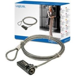 Cadeado de Segurança p/ Portáteis (1,5 mts) - LOGILINK