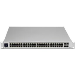 Switch de Rede Pro 48 Portas Gigabit Managed PoE+ SFP+ (10GbE) - UBIQUITI