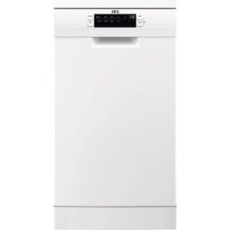 Máquina de Lavar Loiça FFB62427ZW Série 6000 SatelliteClean 9 Conjuntos (Branco) - AEG