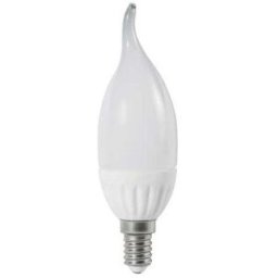 AIGOSTAR Lampada LED Opalina 220V E14 4W Branco Q. 3000K 340Lm