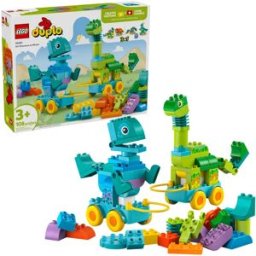 Duplo: Dinossauros Sobre Rodas "3-EM-1" - LEGO