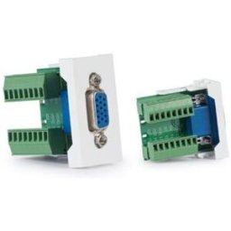 Conector VGA HD15 F. p/ Painel Ligação 1/2 - FONESTAR