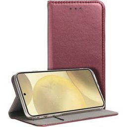 Capa Flip Cover p/ Samsung S926 Galaxy S24 Plus / S25 Plus Burgundy - COOL