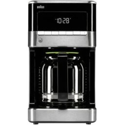 Máquina de Café Semiautomático PurAroma 7 KF7120 (Preto/Inox) - BRAUN