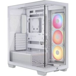 Caixa Extended-ATX 3500X LX-R RGB Tempered Glass (Branco) - CORSAIR