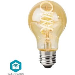 Lâmpada LED Filamento Inteligente SmartLife Wi-Fi E27 ST64 1800K~6500K 4,9W 360Lm - NEDIS