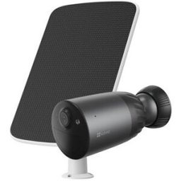 Câmara Vigilância IP Wi-Fi 4K 2,8mm IR c/ Bateria, Sensor PIR e AOV + Painel Solar (IP65) - EZVIZ