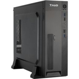 Caixa Slim Micro-ATX c/ Fonte Alimentação 500W + Leitor de Cartões + 2x USB 3.0 (Preto) - TOOQ