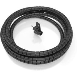 Organizador de Cabos em Espiral 25mm Branco (6mt) - AISENS