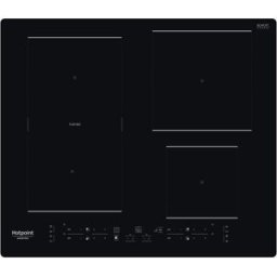 Placa de Indução 4 Zonas HB 3160C NE 7200W (Preto) - HOTPOINT
