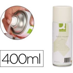 Cola Spray Adesiva Q-Connect Embalagem de 400 ml