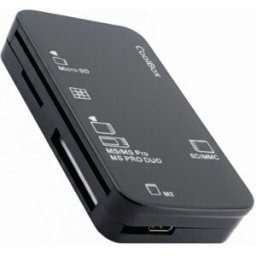 Leitor de Cartões Externo USB-A/USB-C (Preto) - COOLBOX