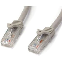 Cabo de Rede RJ45 Cat6 U/UTP Cinzento (2 mts) - STARTECH