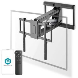 Suporte Parede Motorizado p/ TV LED-LCD-PLASMA 37"~75" (Máx 35Kg) Wi-Fi SmartLife c/ Comando - NEDIS