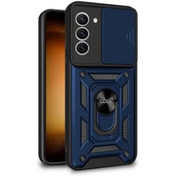 Capa c/ Anel p/ Samsung S911 Galaxy S23 (Azul) - COOL
