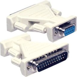 Velleman Ficha Adaptadora DB25 Macho - DB9 Femea