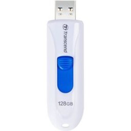 Pen Drive JetFlash 790 128GB USB 3.0 (Branco) - TRANSCEND