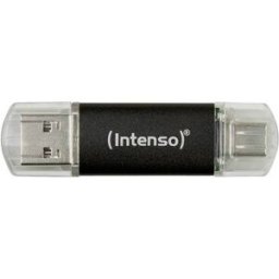 Pen Drive USB A + USB-C 3.2 Twist Line 512GB (Antracite) - INTENSO