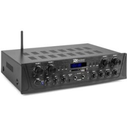 Amplificador 4 Canais Bluetooth FM MP3/USB/SD 4x 100W (PV240BT) - POWER DYNAMICS